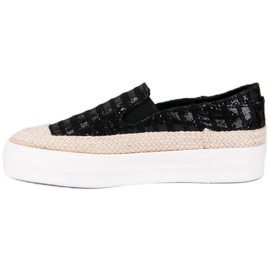 J. Star Mustat espadrillit 1