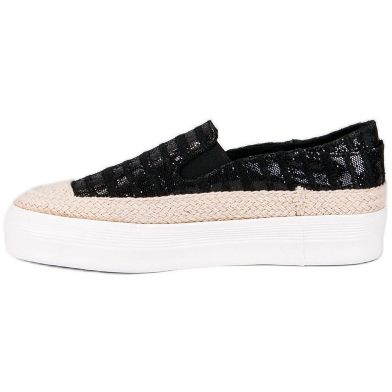 J. Star Mustat espadrillit 1