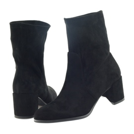 Sergio Leonen mustat Lycra -saappaat 4