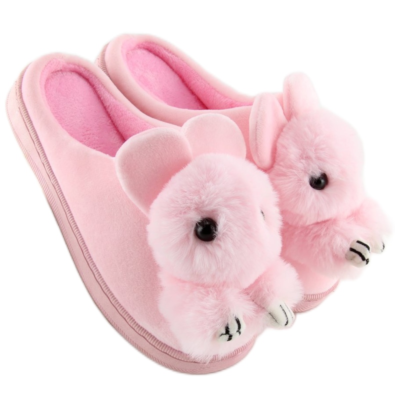 Naisten vaaleanpunaiset tossut DD91 L.PINK vaaleanpunainen 2