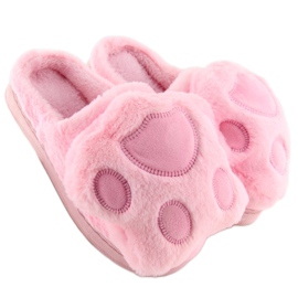 Naisten vaaleanpunaiset tossut DD93 vaaleanpunainen 2