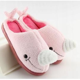 Naisten vaaleanpunaiset tossut DD92 L.PINK vaaleanpunainen 1