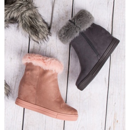 Seastar Vaaleanpunaiset kiilakengät vaaleanpunainen 1