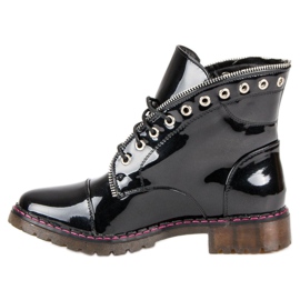 Lucky Shoes Lakatut työntekijät musta 1