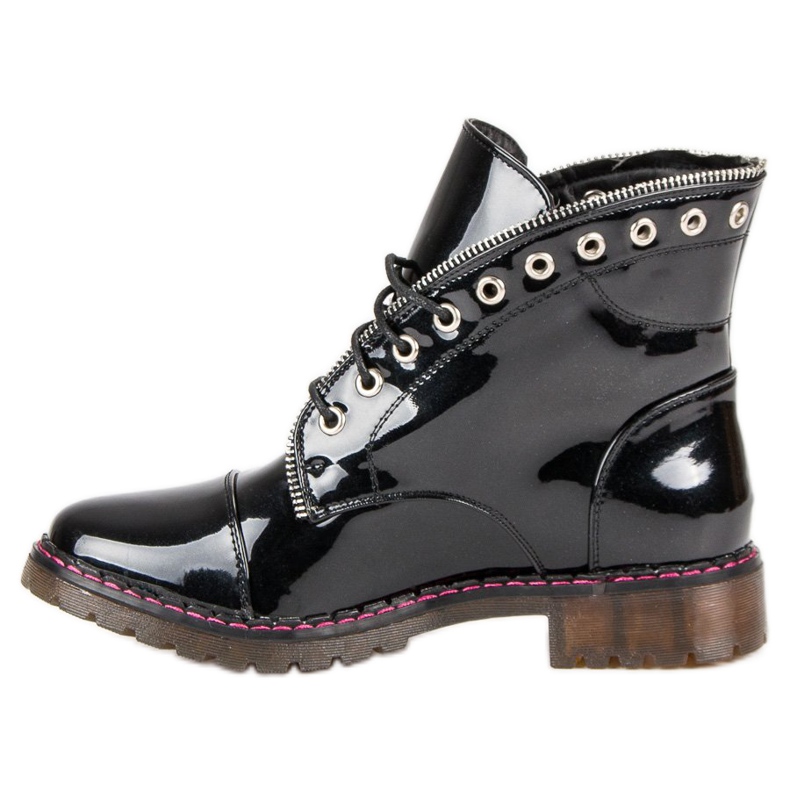 Lucky Shoes Lakatut työntekijät musta 1