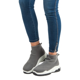 Muodikkaat urheilukengät harmaa 1