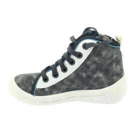 Befado lasten kengät lenkkarit tossut 547x001 valkoinen sininen harmaa 2