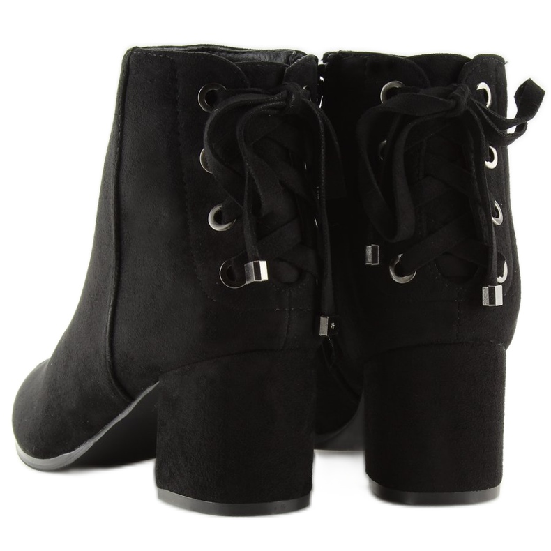 Mustat korkokengät 8038 musta 2