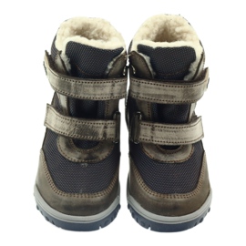 Nahkakengät Bartuś -kalvokenkällä beige laivastonsininen 3