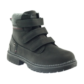 American Club Velcro saapikkaat 708121 musta harmaa 1