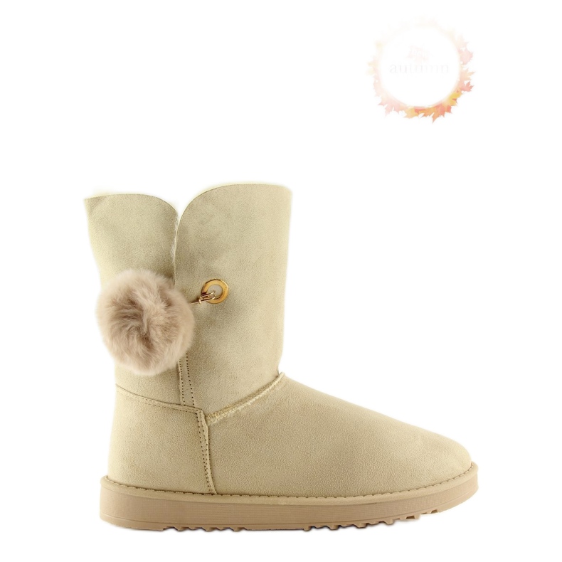 Emusy ja pompom beige SP04P beige 1