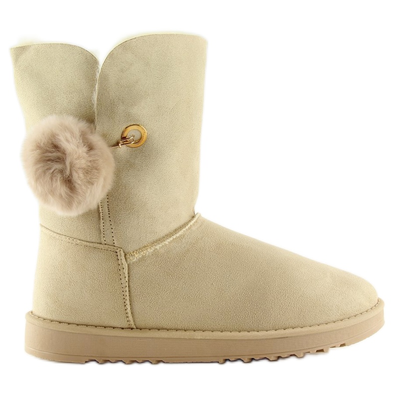 Emusy ja pompom beige SP04P beige 2