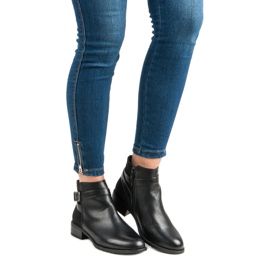 Anesia Paris Naisten klassiset saappaat musta 1