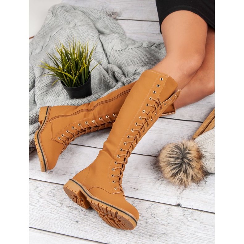 Seastar Naisten nauhakengät ruskea 1