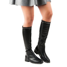 Rock saappaat VICES musta 2