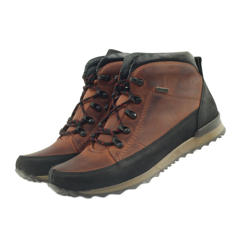 Riko miesten vaelluskengät, punainen 860 musta monivärinen 3