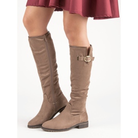 Super Me Klassiset mokkanahkakengät ruskea 2