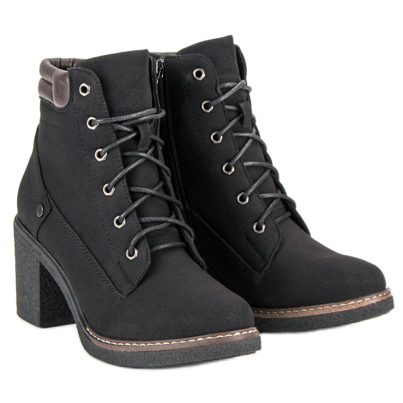 Sweet Shoes Syksyn nauhakengät musta 2