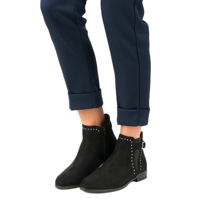 Super Me Matalat syksyiset saappaat musta 2