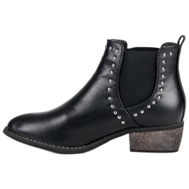 Sweet Shoes Mustat rennot Chelsea -saappaat 1