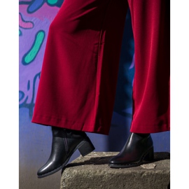 Seastar Tyylikkäät mustat saappaat 1