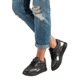 Muodikkaat lenkkarit musta 1