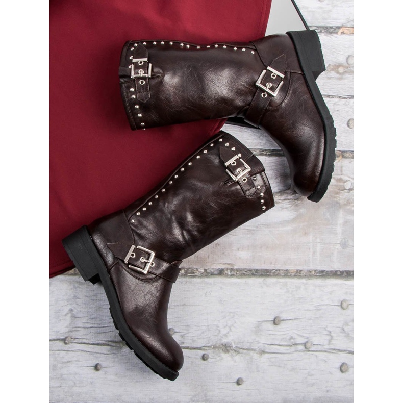 SDS Korkeat työkengät ruskea 2