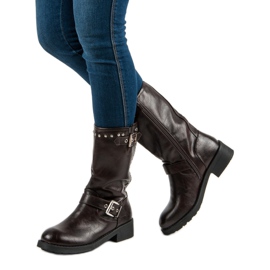 SDS Korkeat työkengät ruskea 1