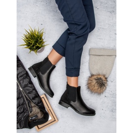 Seastar Tyylikkäät Jodhpur -saappaat musta 1