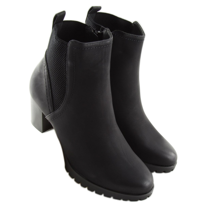 Mustat korkokengät 6697 Musta 2