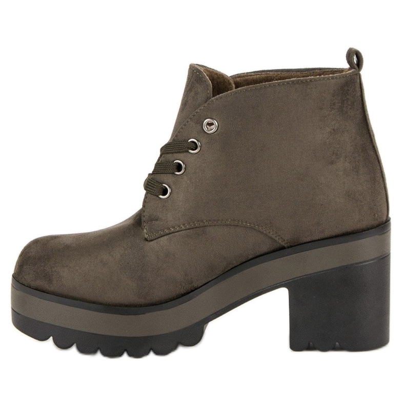 Kevyet korkokengät vihreä 2