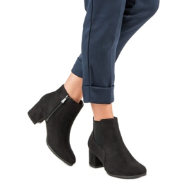 Nio Nio Mustat mokkanahkaiset Chelsea -saappaat 1