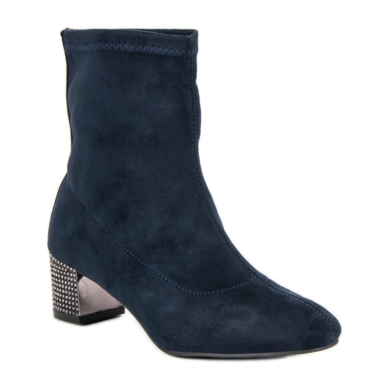 Kylie Slip-on tummansiniset saappaat sininen tummansininen 1