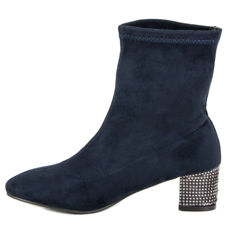 Kylie Slip-on tummansiniset saappaat sininen tummansininen 2