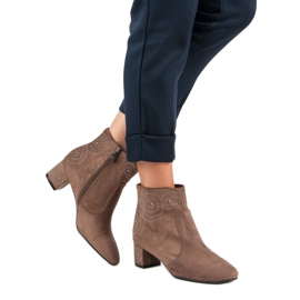 Tyylikkäät mokkanahkakengät ruskea 1 Tyylikkäät mokkanahkakengät ruskea 1