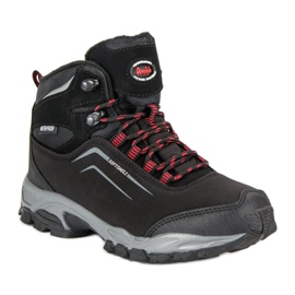 American Club Naisten amerikkalaiset talvisaappaat musta 2