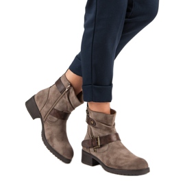 VINCEZA syksy saappaat ruskea 1