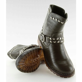 Vihreät armeijan saappaat A-30 Vihreä 2