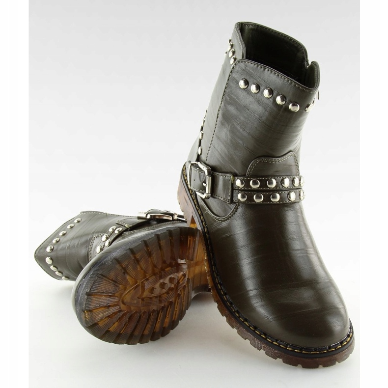 Vihreät armeijan saappaat A-30 Vihreä 2