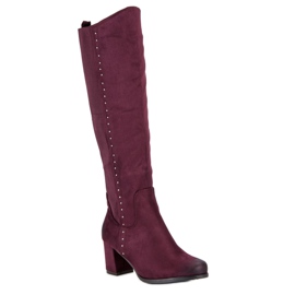 Mukavat VINCEZA -korkokengät punainen 1