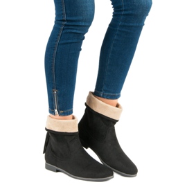 Weide Boho mokkanahkakengät musta 2