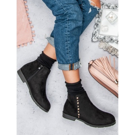 Seastar Naisten matalat saappaat musta 2