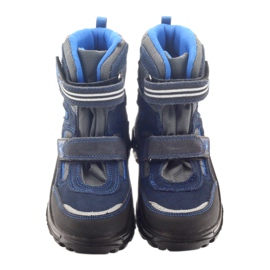 Kalvosaappaat Bartek 44673 sininen harmaa laivastonsininen 2