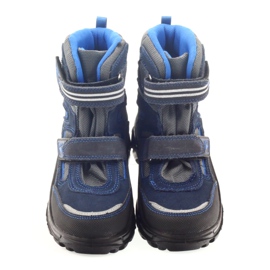 Kalvosaappaat Bartek 47673 sininen harmaa laivastonsininen 3