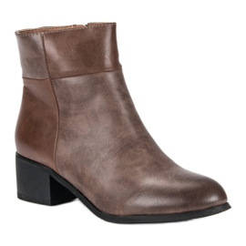 Small Swan Klassiset korkokengät musta ruskea 1