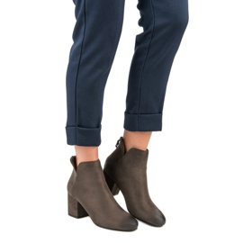 VINCEZA mokkanahkaiset korkokengät vihreä 1