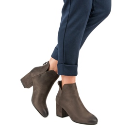 VINCEZA mokkanahkaiset korkokengät vihreä 2