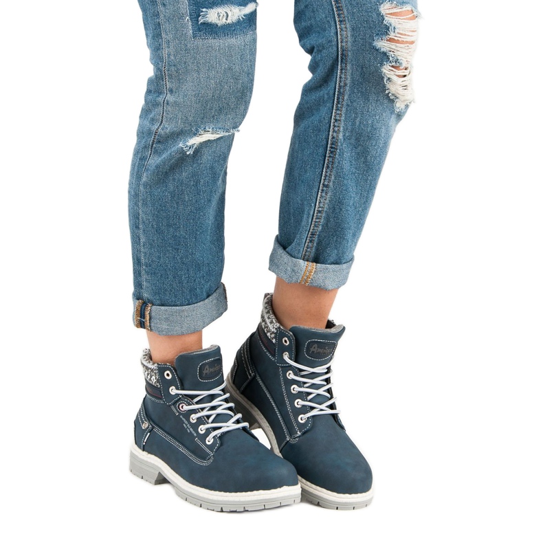 American Club Naisten amerikkalaiset ansastajat sininen 2