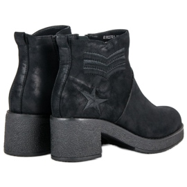 Kylie Sotilaalliset naisten saappaat musta 2