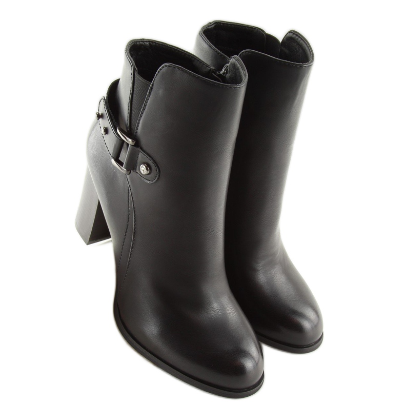 Mustat korkokengät 3974 Musta 2